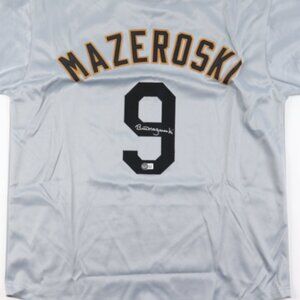 Bill Mazeroski Pittsburgh Pirates Signed Jersey